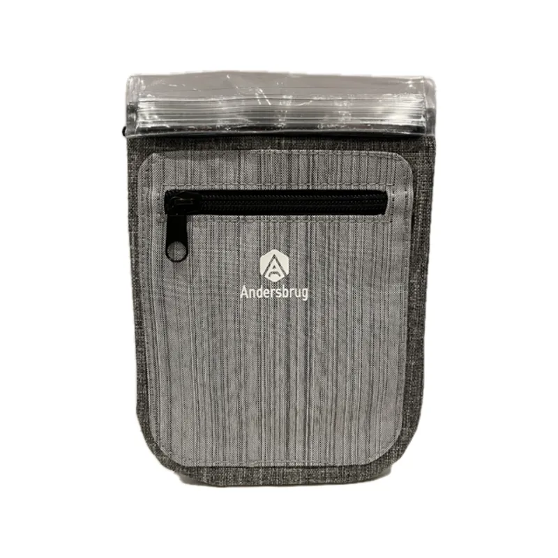 Andersbrug Waterproof Body Wallet in Heather Grey